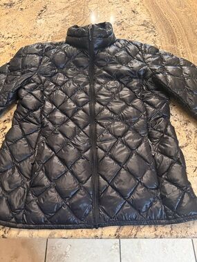 Packable Quilted Puffer Jacket - Black